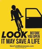 Look Before You Open Your Car Door Poster